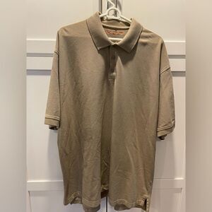 5.11 Tactical Series Polo Sand/Tan Athletic Golf Shirt Men’s Sz 2XL